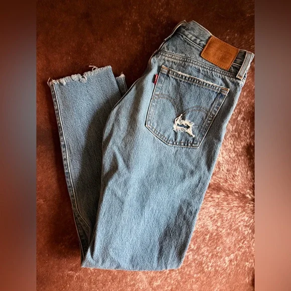 Women’s Levi Wedgie jeans, size 25 - Picture 1 of 3